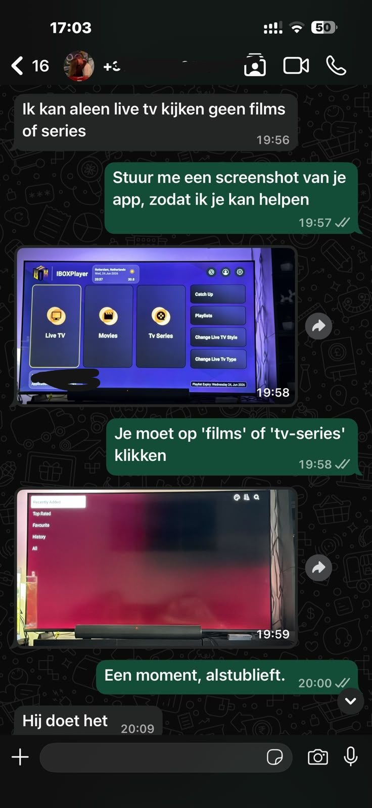Omni IPTV WhatsApp ervaring Nederland